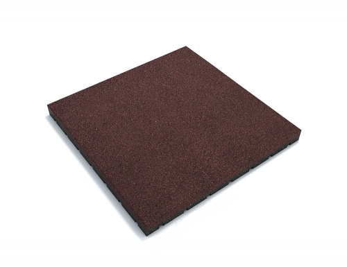 Резиновая плитка 500x500x45мм